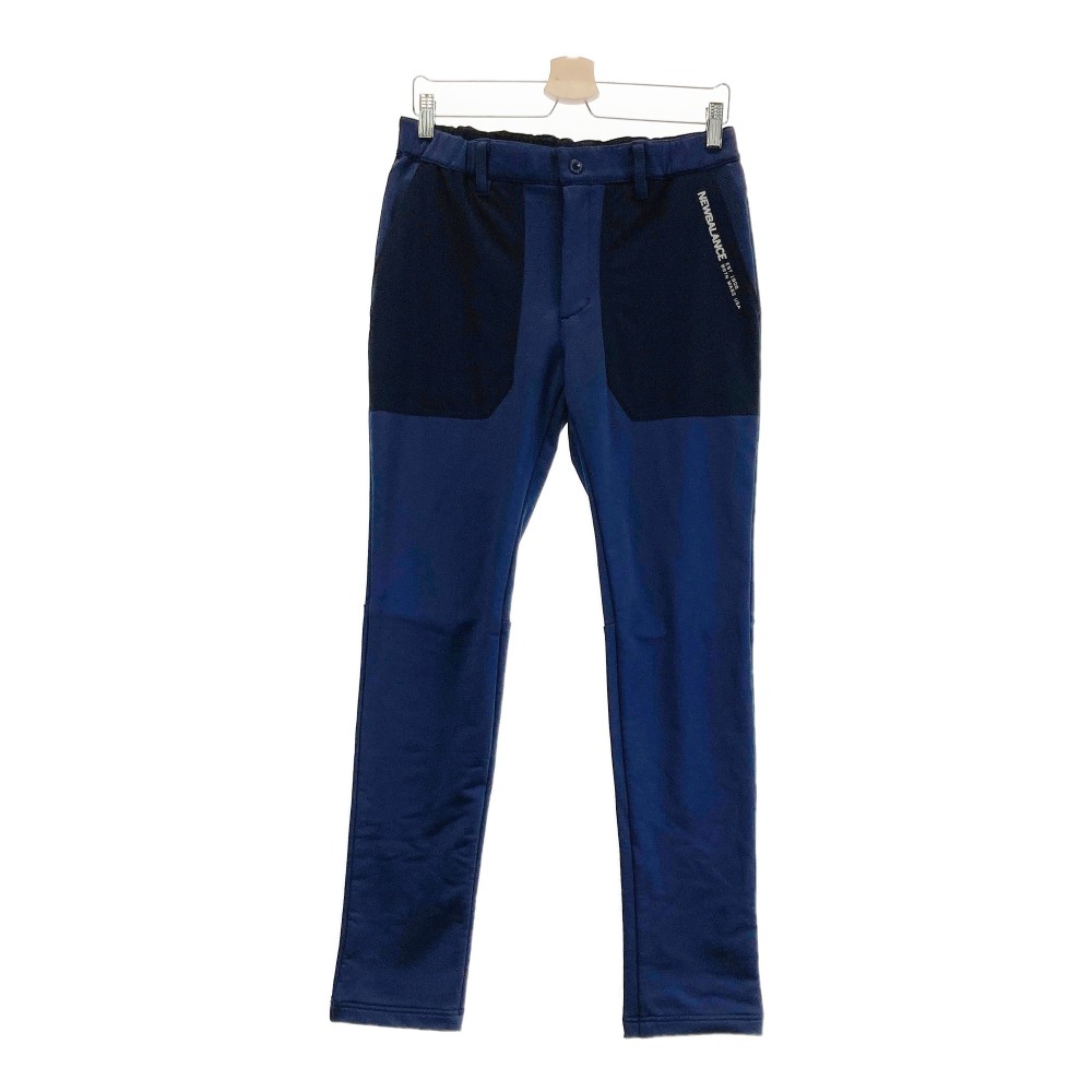 NEW BALANCE ニューバランス ストレッチ ロングパンツ ネイビー系 4 【中古】ゴルフウェア メンズ