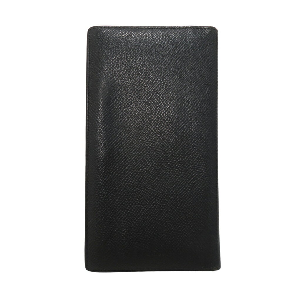 BVLGARI ブルガリ 二つ折り 札入れ ブラック系 【中古】メンズ
