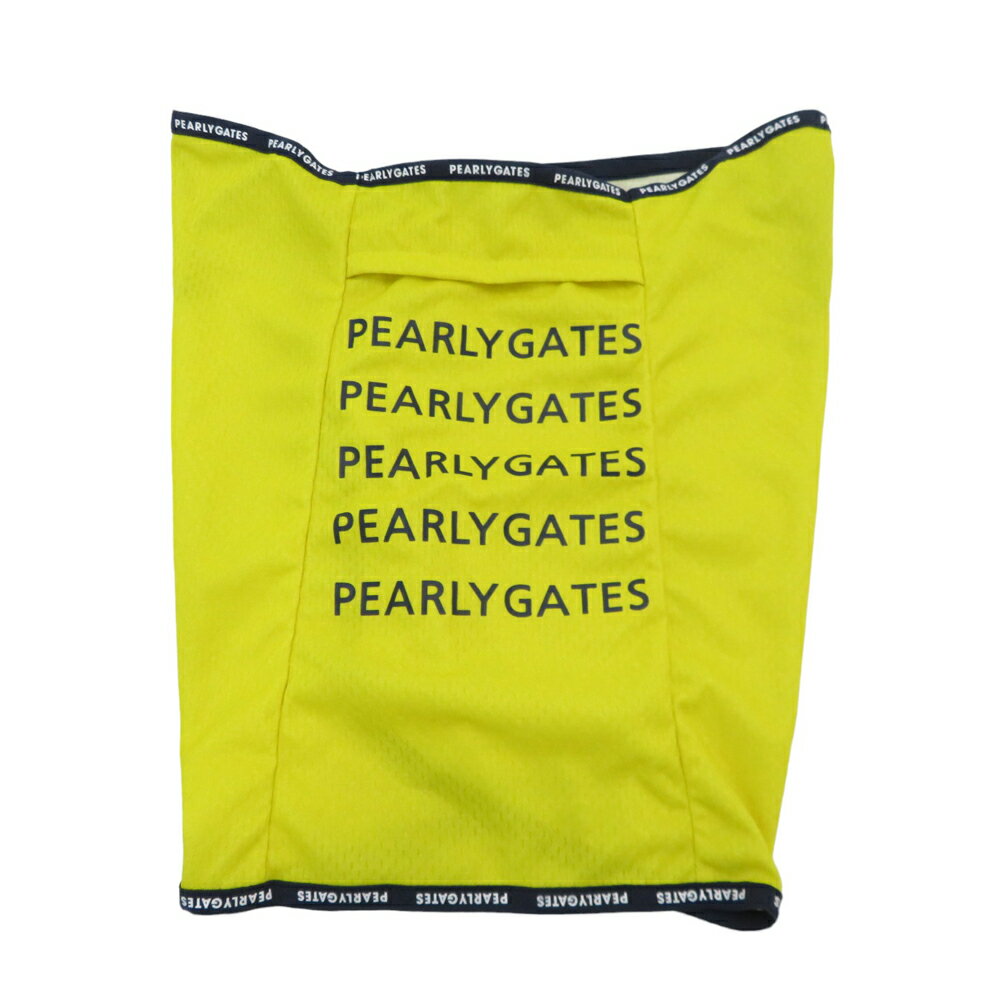PEARLY GATES パーリーゲイツ 2022年モデル ネッククーラー イエロー系 FR 【中古】ゴルフウェア