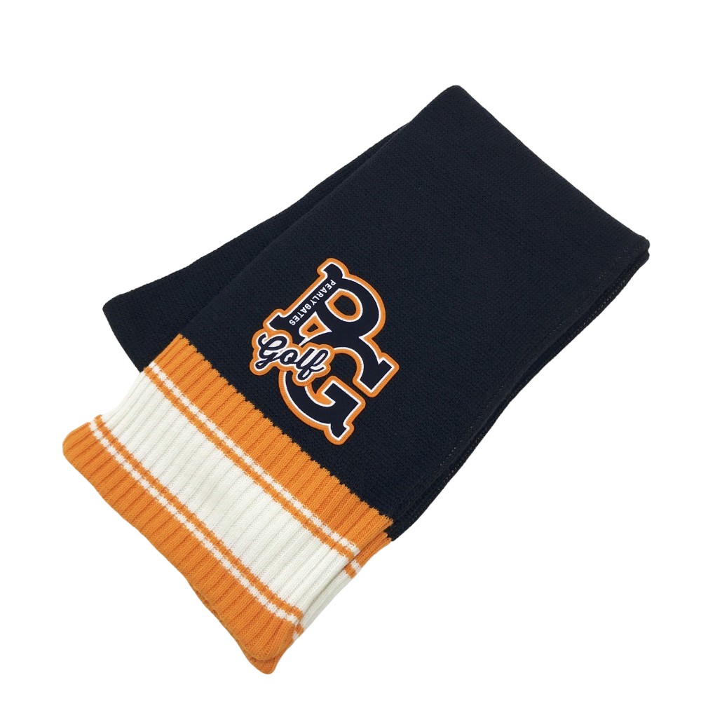 PEARLY GATES パーリーゲイツ マフラー ネイビー系 【中古】ゴルフウェア