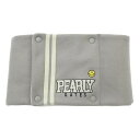 PEARLY GATES パーリーゲイツ 2023年モデル フリースネックウォーマー ニコちゃん グレー系 FR 【中古】ゴルフウェア