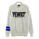PEARLY GATES パーリーゲイツ 2023年モデル DiAPLEX 裏地付 カシミヤ ニットセーター ホワイト系 4 【中古】ゴルフウェア メンズ