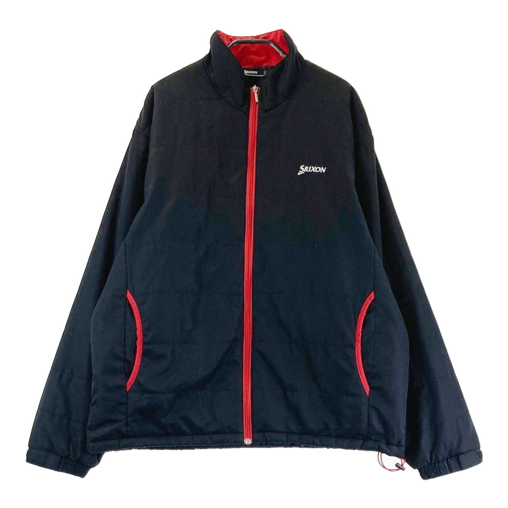 SRIXON スリクソン 中綿ジャケット ブラック系 LL 【中古】ゴルフウェア メンズ