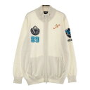 PEARLY GATES パーリーゲイツ カシミヤ ニットジャケット ホワイト系 5 【中古】ゴルフウェア メンズ
