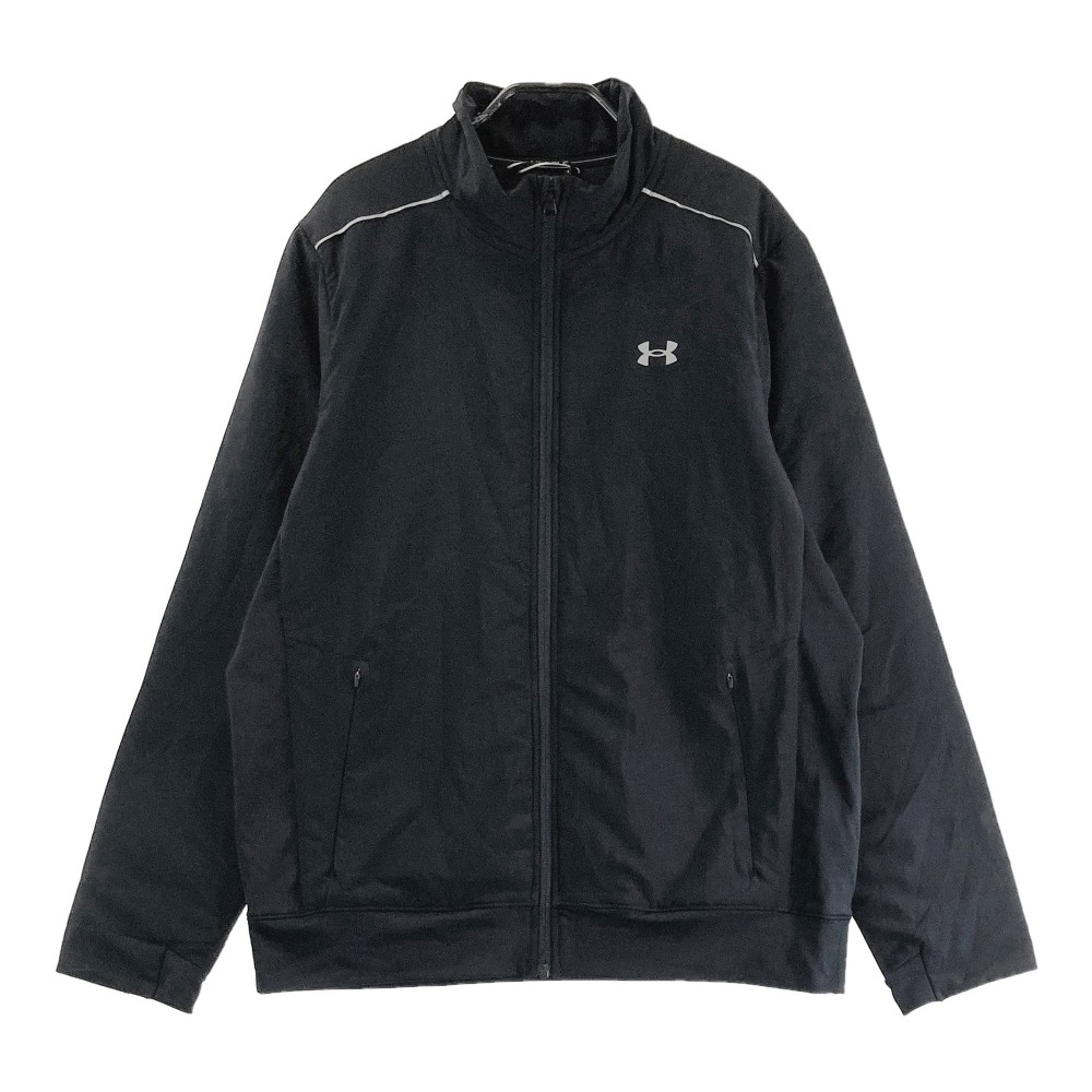 UNDER ARMOUR アンダーアーマー 中綿ジャケット ブラック系 LG 【中古】ゴルフウェア メンズ