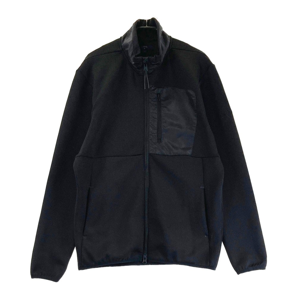 CALLAWAY キャロウェイ 2022年モデル 長袖ジップジャケット ブラック系 L 【中古】ゴルフウェア メンズ