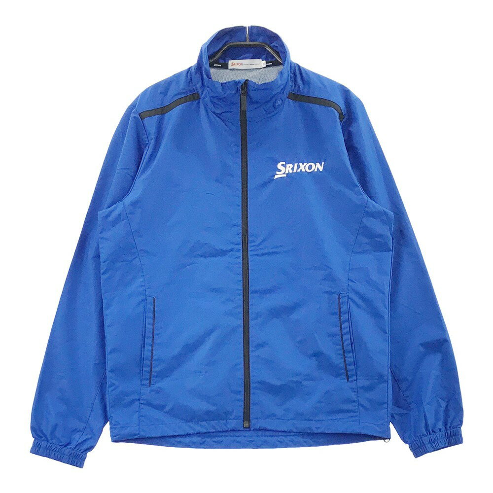 SRIXON スリクソン ジップジャケット ブルー系 M 【中古】ゴルフウェア メンズ