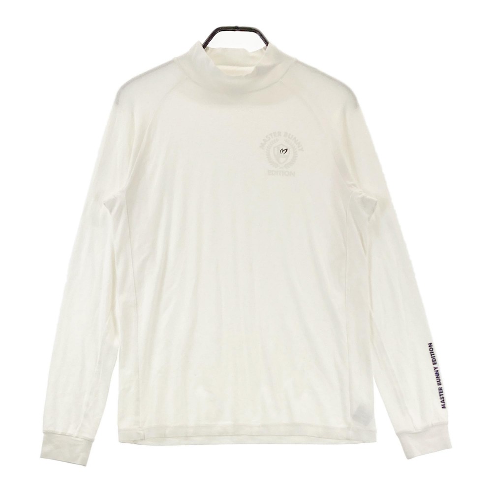 MASTER BUNNY EDITION マスターバニーエディション ハイネック 長袖Tシャツ ホワイト系 4 【中古】ゴルフウェア メンズ