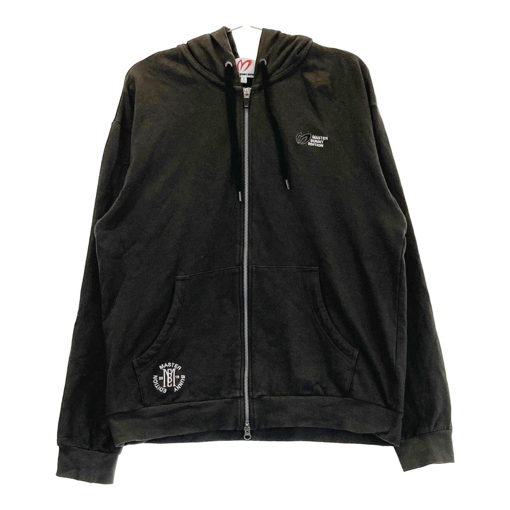 MASTER BUNNY EDITION マスターバニーエディション 2024年モデル ジップパーカー グレー系 5 【中古】ゴルフウェア メンズ