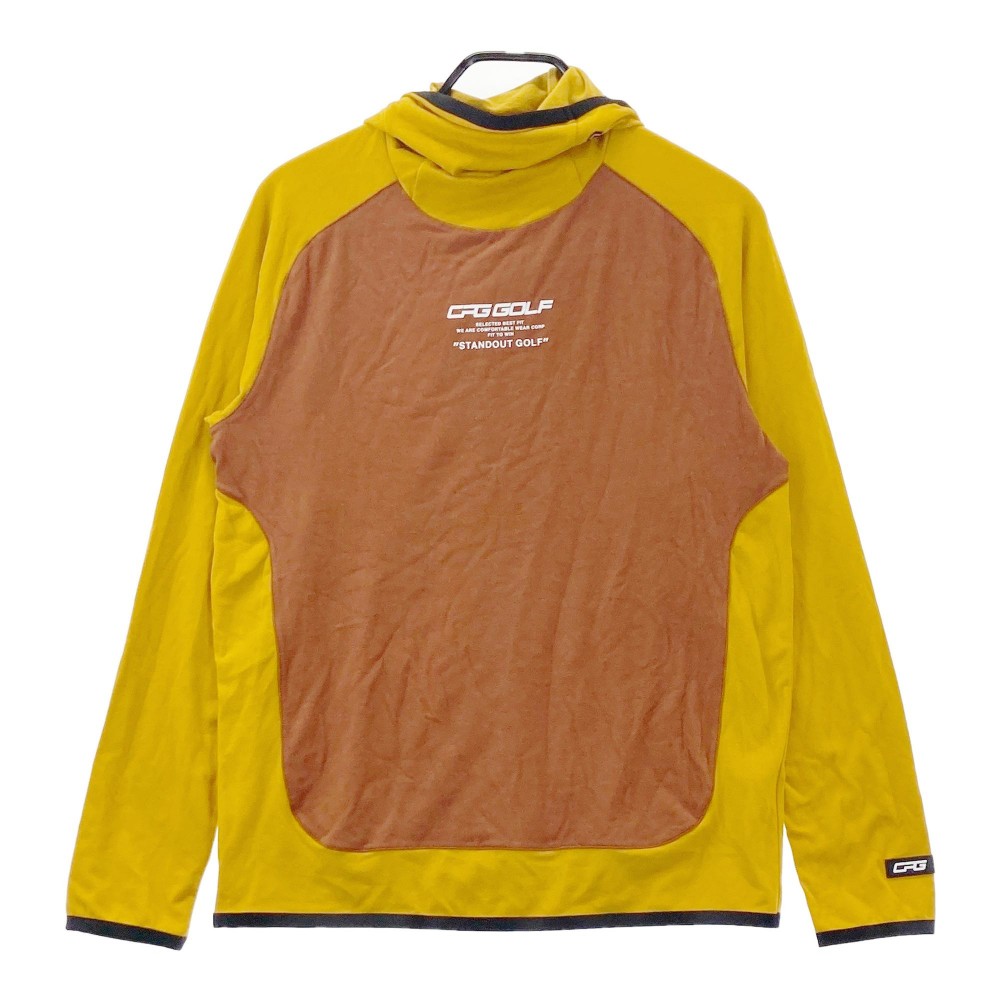 CPG GOLF シーピージーゴルフ パーカー イエロー系 2 【中古】ゴルフウェア メンズ