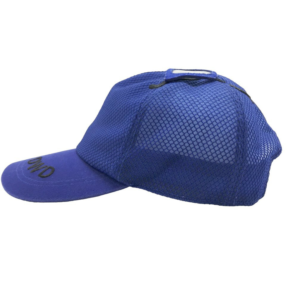 DANCE WITH DRAGON ダンスウィズドラゴン メッシュキャップ ブルー系 99(F) 【中古】ゴルフウェア
