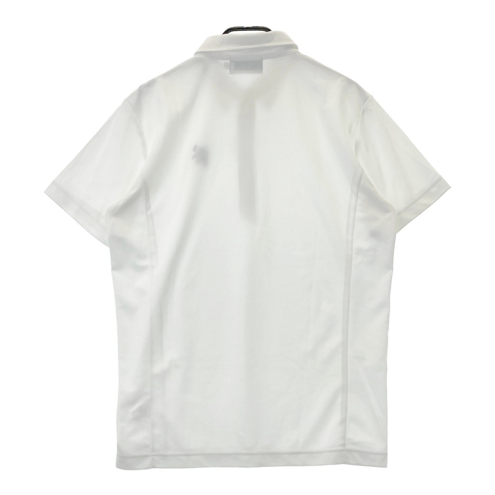 VIVA HEART ビバハート 半袖ポロシャツ ボタンダウン ホワイト系 52 【中古】ゴルフウェア メンズ