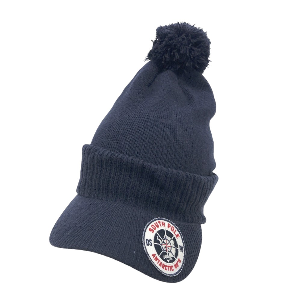 CALLAWAY キャロウェイ ニットキャップ ネイビー系 FR 【中古】ゴルフウェア