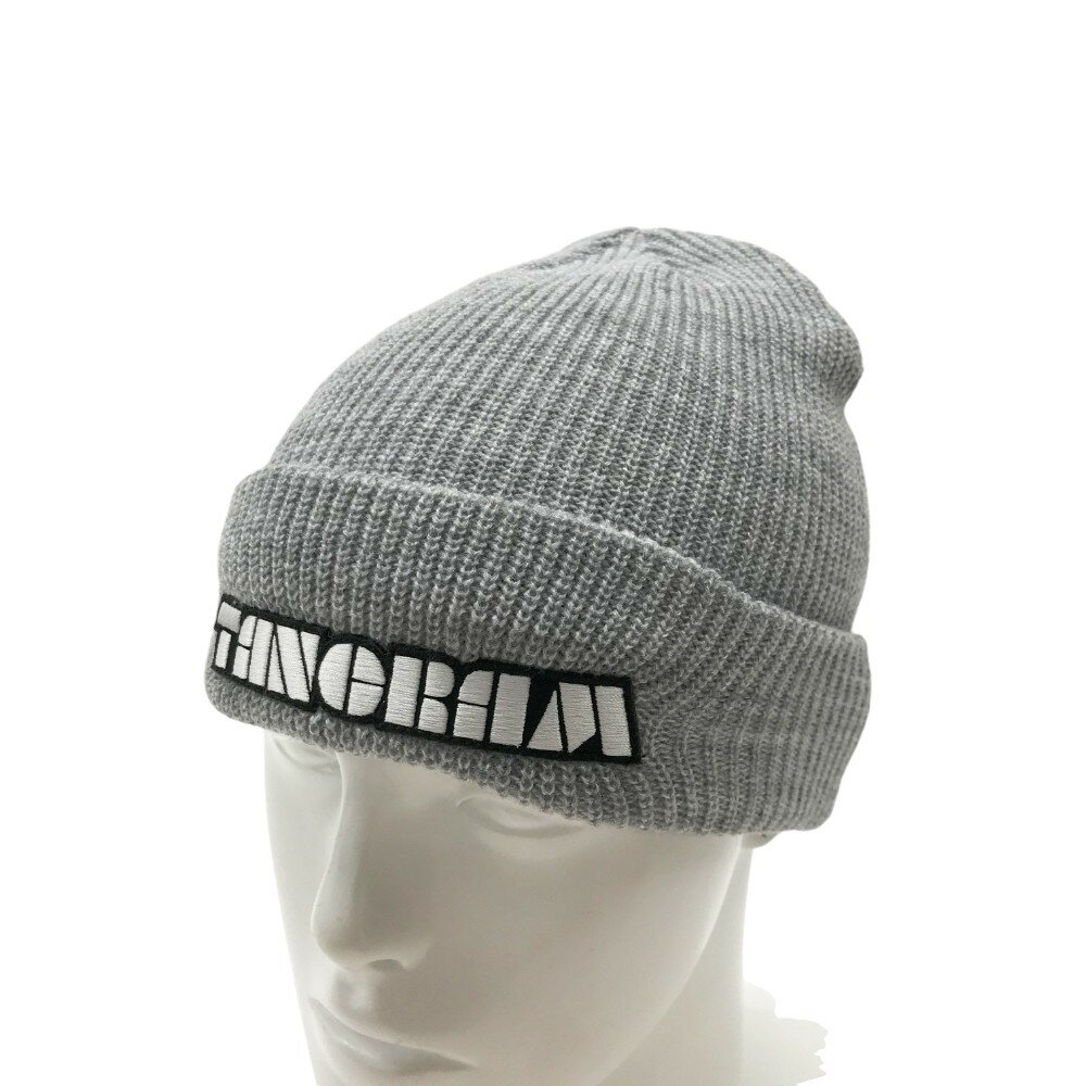 TANGRAM　タングラム ニット帽 グレー系 F 【中古】ゴルフウェア