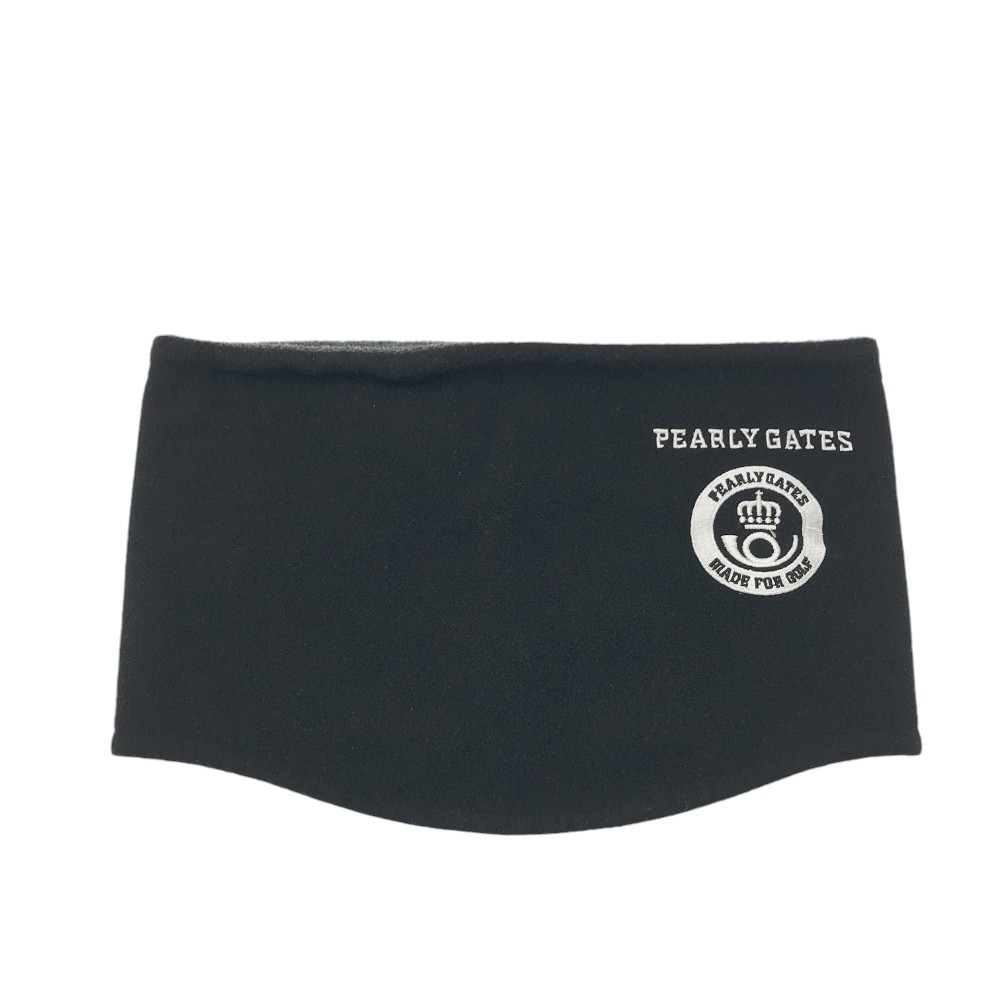 PEARLY GATES パーリーゲイツ ネックウォーマー ブラック系 FR 【中古】ゴルフウェア