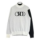 ROCK DUDE ロックデュード ハイネック ニットセーター ホワイト系 02 【中古】ゴルフウェア メンズ