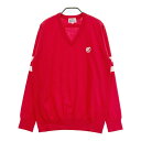 JACK BUNNY ジャックバニー Vネック ニットセーター レッド系 4 【中古】ゴルフウェア メンズ
