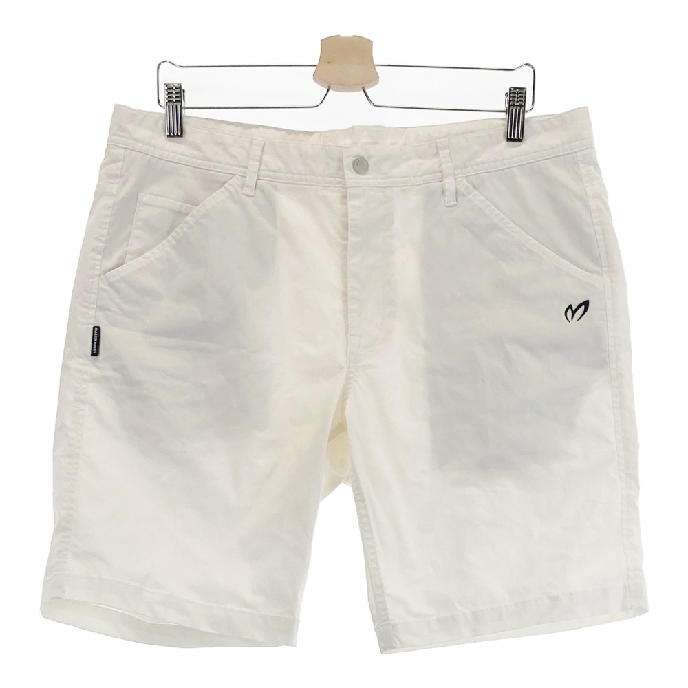 MASTER BUNNY EDITION マスターバニーエディション ストレッチ ハーフパンツ ホワイト系 7 【中古】ゴルフウェア メンズ