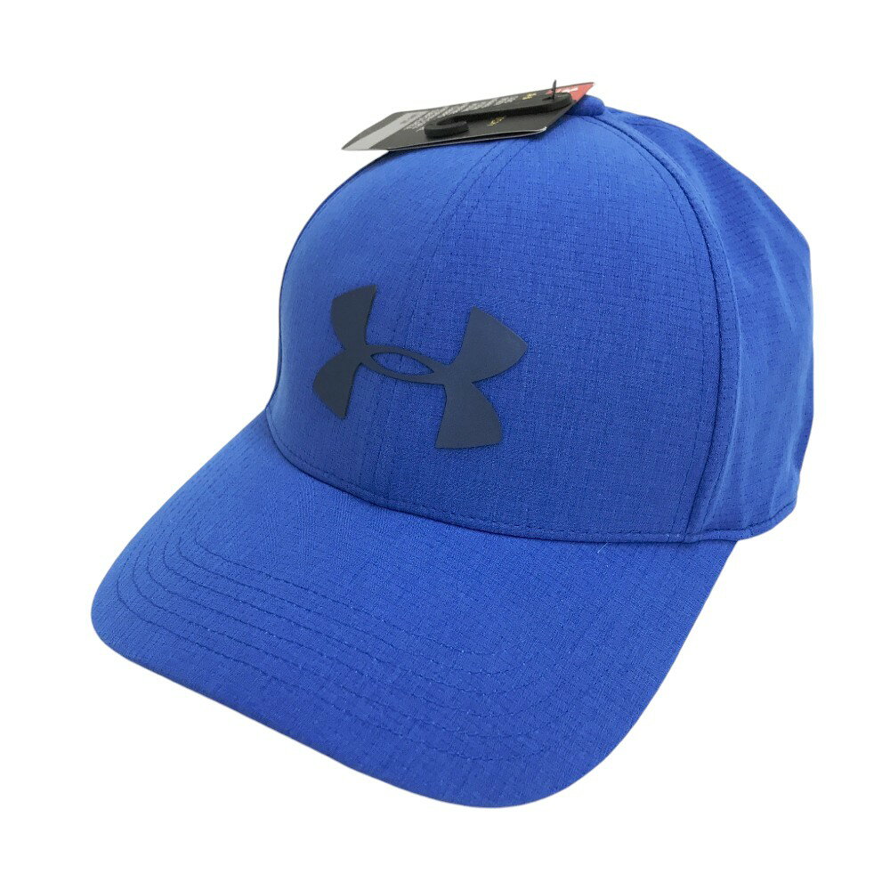 UNDER ARMOUR アンダーアーマー キャップ ブルー系 57-60 【中古】ゴルフウェア