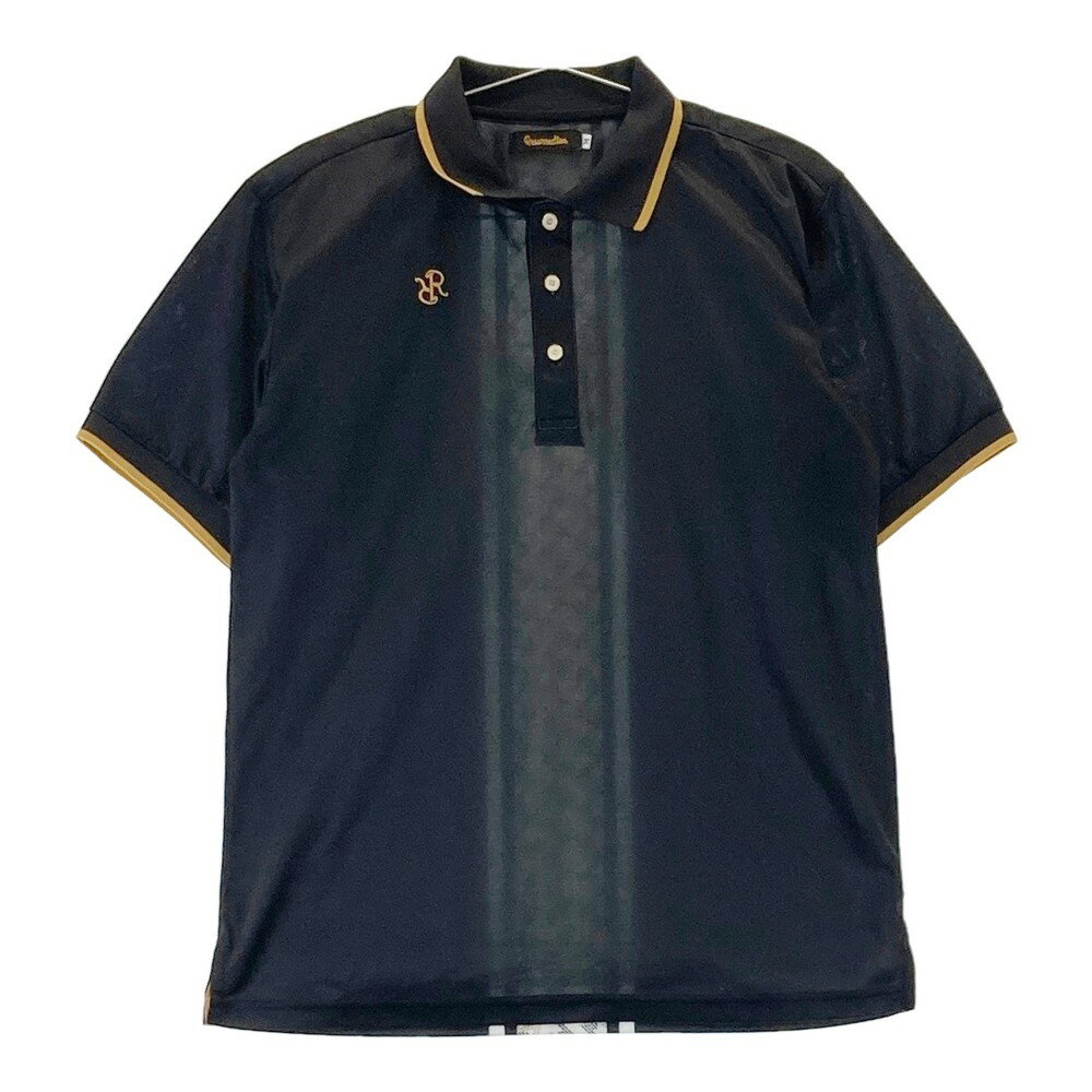 RESURRECTION レザレクション 半袖ポロシャツ ブラック系 M 【中古】ゴルフウェア メンズ