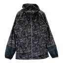 OAKLEY オークリー 412364JP フード付 ジップジャケット 総柄 ブラック系 SMALL 【中古】ゴルフウェア メンズ