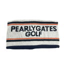 PEARLY GATES パーリーゲイツ ニット ネックウォーマー ネイビー系 FR 【中古】ゴルフウェア