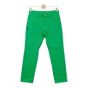 JACK BUNNY ジャックバニー ストレッチパンツ グリーン系 3 【中古】ゴルフウェア メンズ(4)