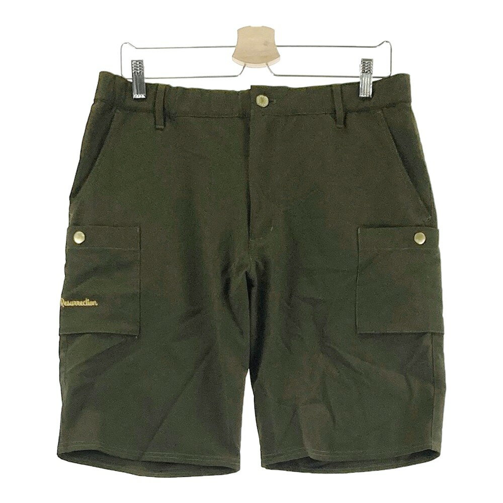 RESURRECTION レザレクション 2023年モデル ハーフパンツ カーキ系 XL 【中古】ゴルフウェア メンズ
