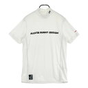 MASTER BUNNY EDITION マスターバニーエディション 2022年モデル ハイネック 半袖Tシャツ ステッチ ホワイト系 5 【中古】ゴルフウェア メンズ(4)