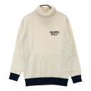 BEAMS GOLF ビームスゴルフ タートル ニット セーター ホワイト系 M 【中古】ゴルフウェア メンズ
