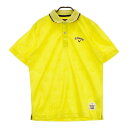 CALLAWAY キャロウェイ 半袖ポロシャツ イエロー系 M 【中古】ゴルフウェア メンズ