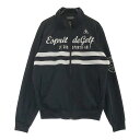 LECOQ GOLF ルコックゴルフ ジップジャケット ブラック系 M 【中古】ゴルフウェア メンズ(4)