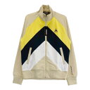 LECOQ GOLF ルコックゴルフ ジップジャケット ベージュ系 LL 【中古】ゴルフウェア メンズ