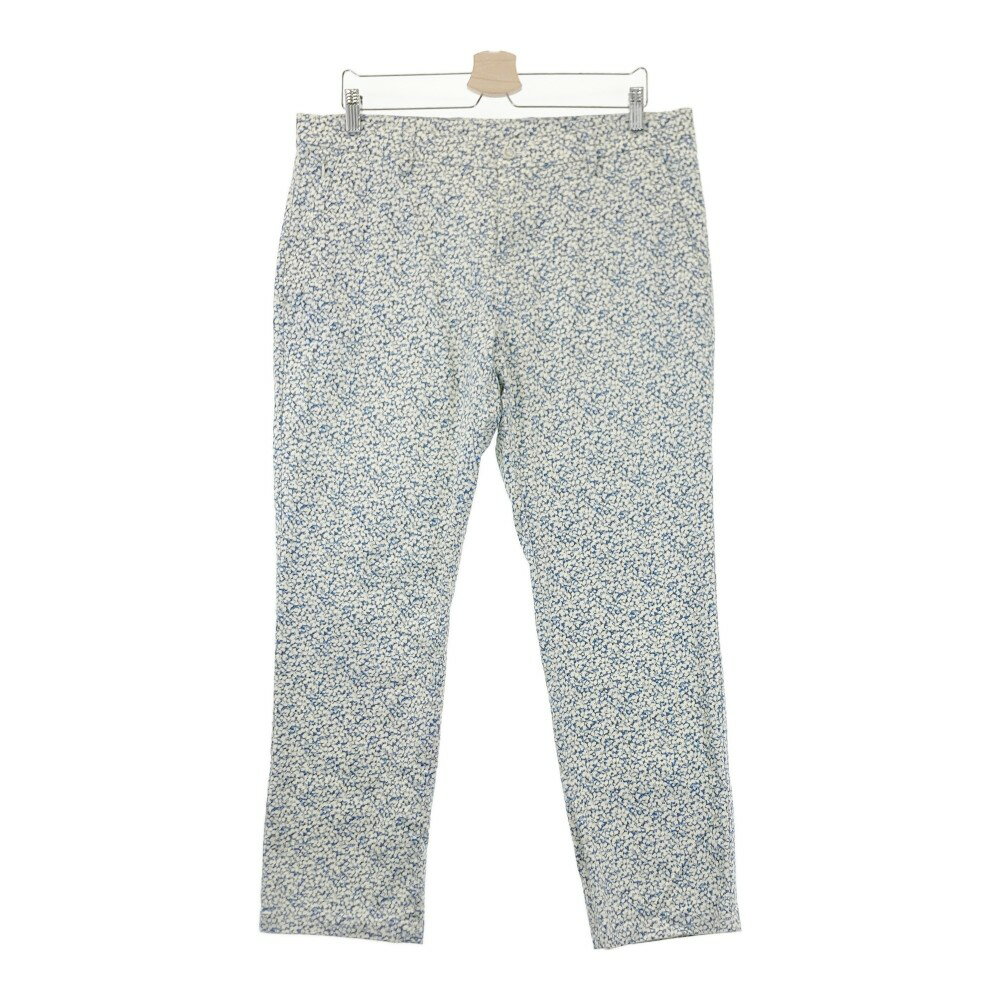 ZOY ゾーイ ×LIBERTY ストレッチ ロングパンツ 総柄 ブルー系 92 【中古】ゴルフウェア メンズ