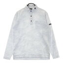 FOOT JOY フットジョイ FJ-F21-S10 長袖ポロシャツ 総柄 グレー系 L 【中古】ゴルフウェア メンズ(4)