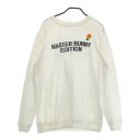 MASTER BUNNY EDITION マスターバニーエディション 158-7170109 ニットセーター ホワイト系 5 【中古】ゴルフウェア メンズ