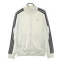 ADIDAS GOLF アディダスゴルフ ニットジャケット ホワイト系 L 【中古】ゴルフウェア メンズ