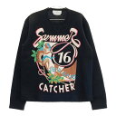 Salvatore Ferragamo サルヴァトーレ フェラガモ スウェット ブラック系 L 【中古】メンズ