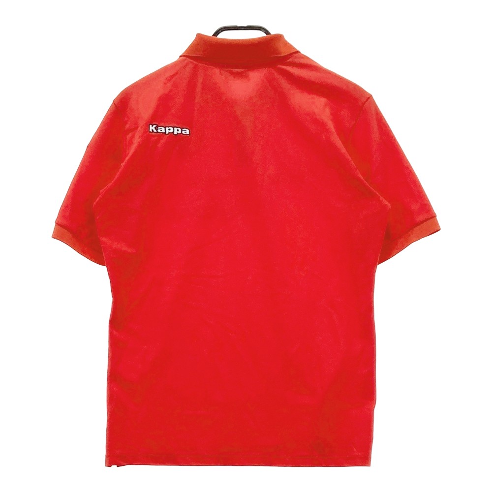 KAPPA GOLF カッパゴルフ 半袖ポロシャツ レッド系 L 【中古】ゴルフウェア メンズ