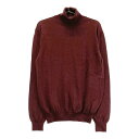 HUGO BOSS ヒューゴボス ウール タートルネック ニットセーター ブラウン系 S 【中古】メンズ