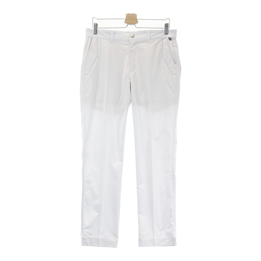 FILA GOLF フィラゴルフ ロングパンツ ホワイト系 L 【中古】ゴルフウェア メンズ
