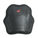 KOMINE コミネ インナーチェストアーマー プロテクター ブラック系 【中古】バイクウェア メンズ