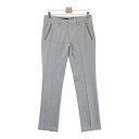 23区GOLF ニジュウサンクゴルフ ストレッチ ロングパンツ グレー系 82 【中古】ゴルフウェア メンズ(4)