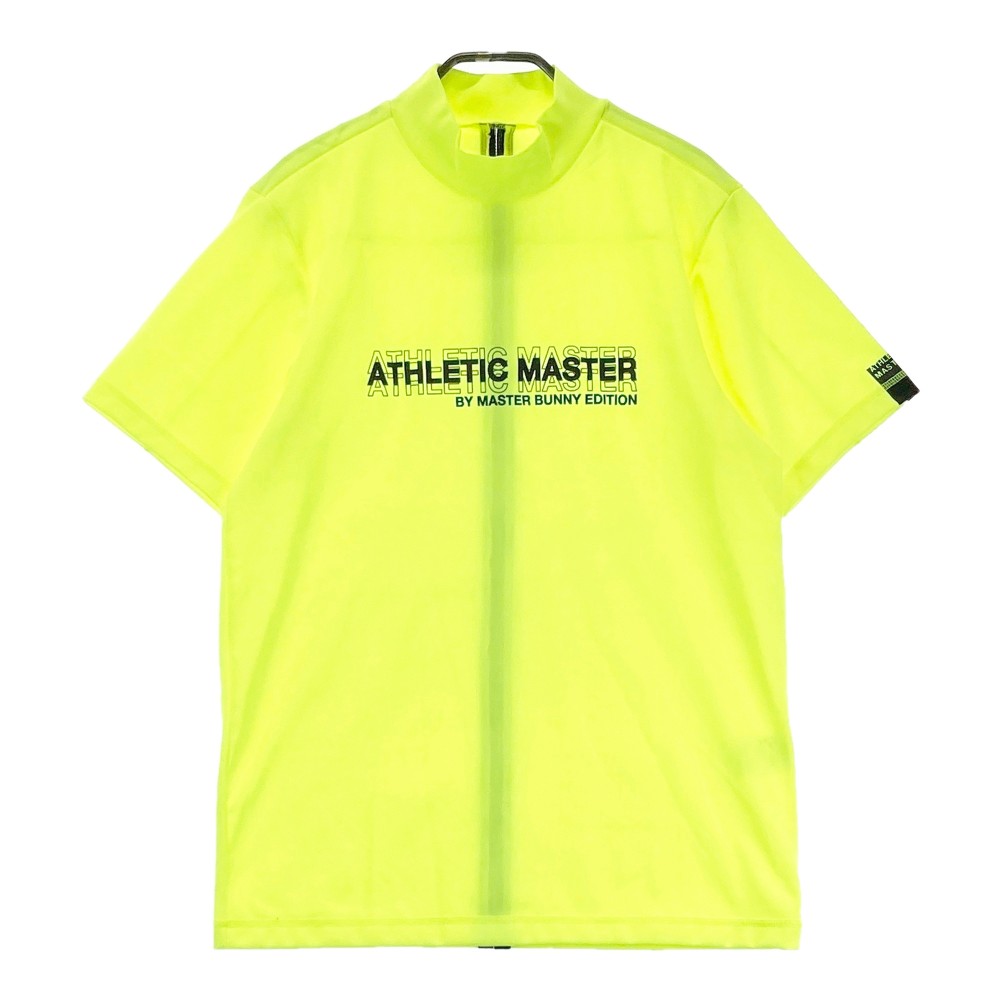 MASTER BUNNY EDITION マスターバニーエディション ハイネック 半袖Tシャツ イエロー系 4 【中古】ゴルフウェア メンズ