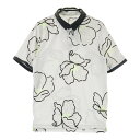UNDER ARMOUR アンダーアーマー 1358781 半袖 ポロシャツ 花柄 ホワイト系 MD 【中古】ゴルフウェア メンズ(4)