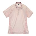 OAKLEY オークリー FOA402496 半袖ポロシャツ 総柄 ピンク系 M 【中古】ゴルフウェア メンズ(4)