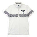 ADMIRAL アドミラル 半袖ポロシャツ ホワイト系 M 【中古】ゴルフウェア メンズ(4)