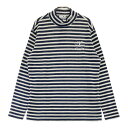 CAMICIA SPORTIVA カミーチャスポルティーバ 51-2192920 ニット セーター ボーダー ネイビー系 48 【中古】ゴルフウェア メンズ