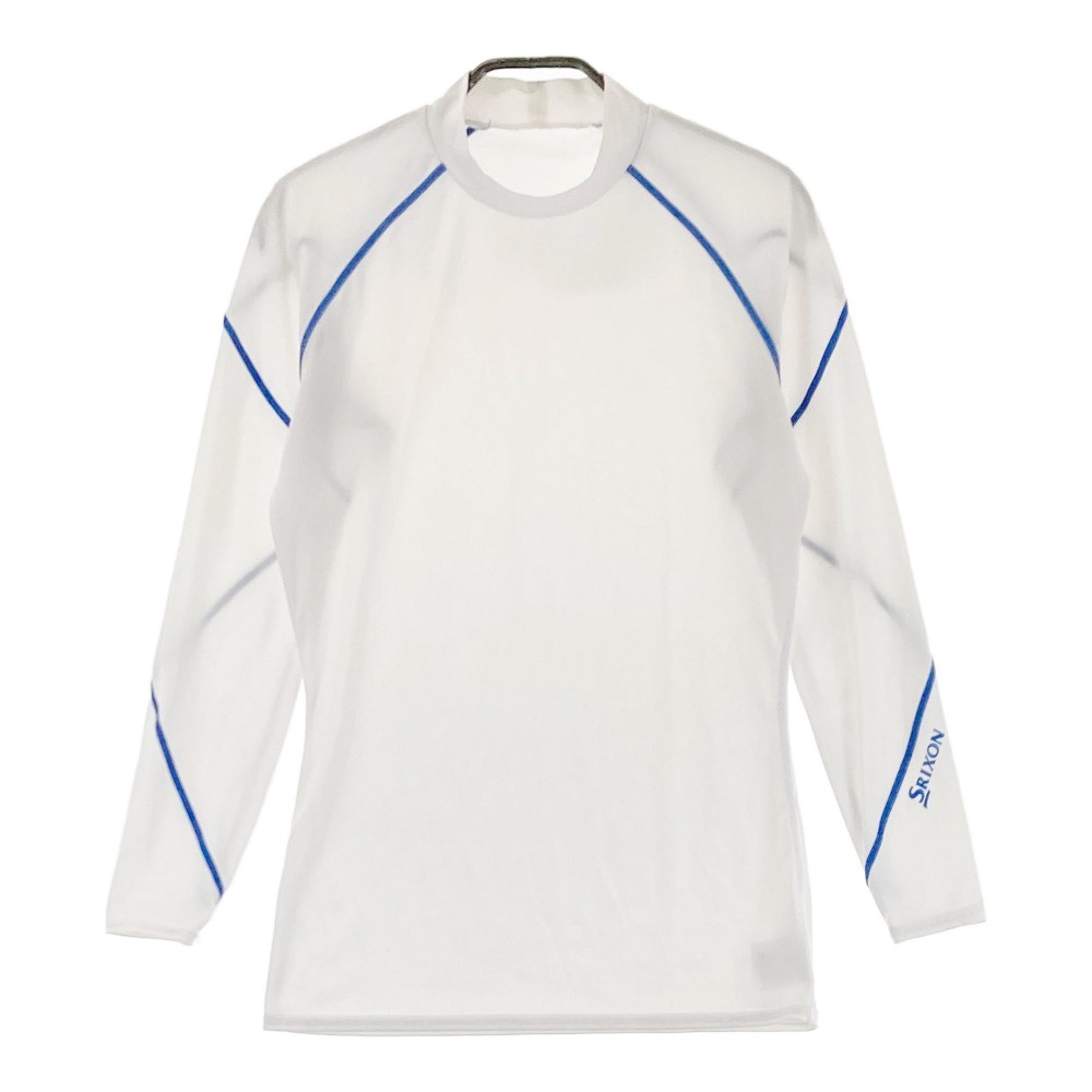 SRIXON スリクソン ハイネック 長袖インナーTシャツ ホワイト系 M 【中古】ゴルフウェア メンズ