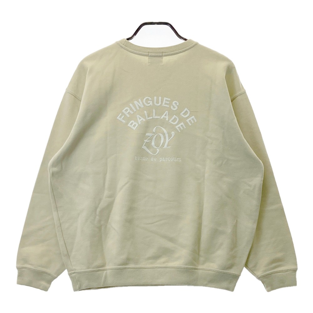 ZOY ゾーイ ニットセーター ベージュ系 2 【中古】ゴルフウェア メンズ